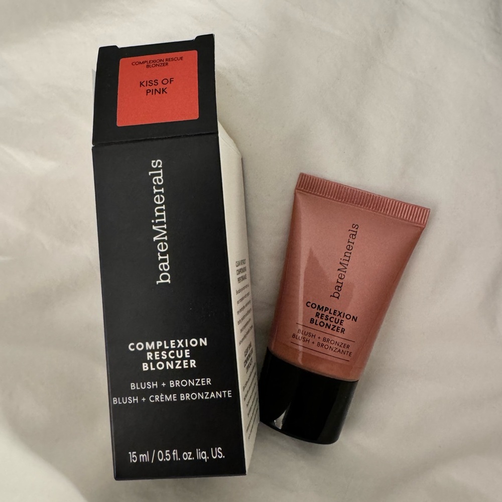 bareMinerals Complexion Rescue Blonzer Blush + Bronzer New color Kiss of Pink